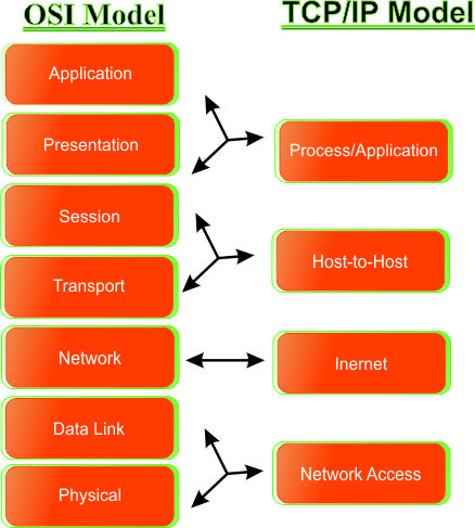 OSI and TCP/IP Model Layers